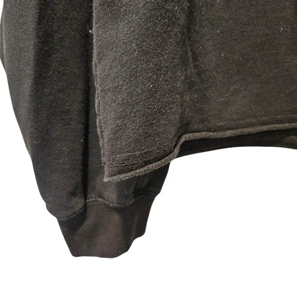 Yellowstone sweatshirt womans plus XXL Black crew neck cropped sweater western - Picture 3 of 5